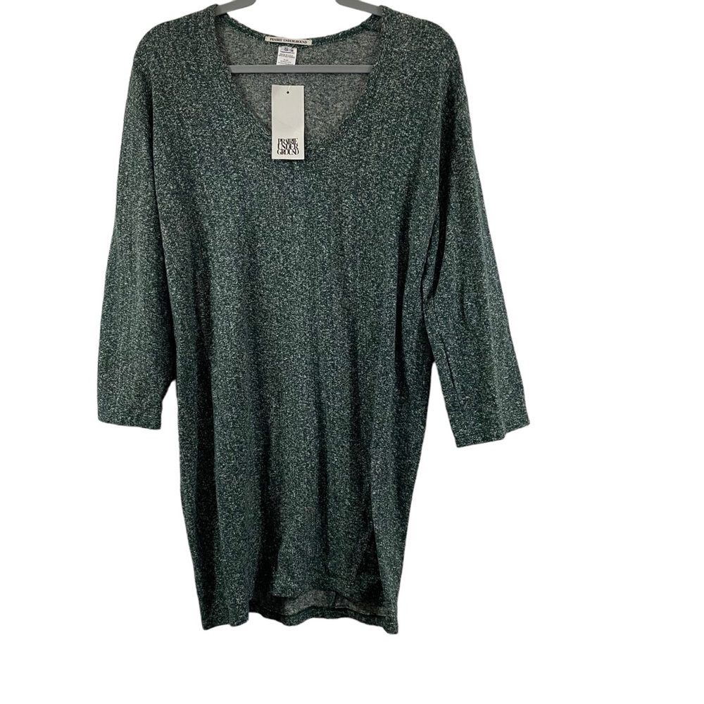 Prairie Underground Green Mini Dress